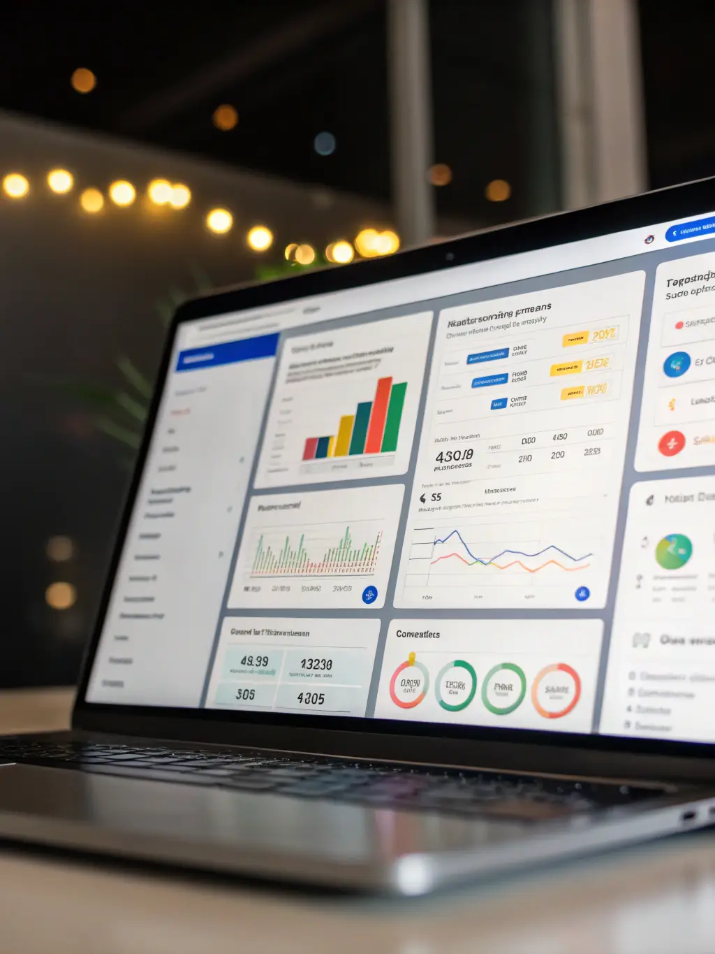 A visual representation of conversion tracking setup using Google Tag Manager, showcasing the tracking of various website events and goals, emphasizing Vestors' focus on conversion optimization.